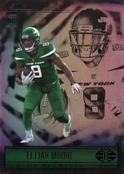 2021 Panini Illusions Base Set Elijah Moore #74 card