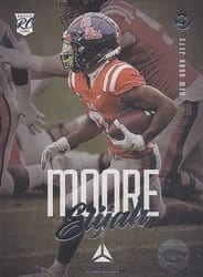 2021 Panini Luminance Base Set Elijah Moore #183 card