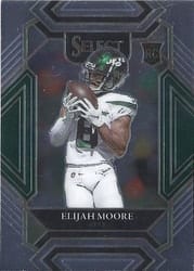 2021 Panini Select Base Set Elijah Moore #256 card
