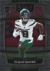 2021 Panini Select Base Set Elijah Moore #56 card