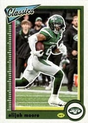 2022 Panini Classics Base Set Elijah Moore #77 card