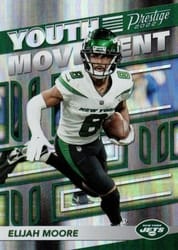 2022 Panini Prestige Youth Movement Elijah Moore #YM-14 card