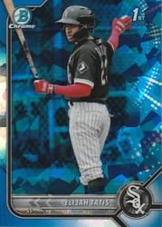 2022 Bowman Sapphire Edition Base Set Elijah Tatis #BCP-23 card