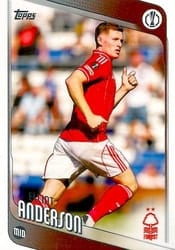 2025-26 Topps UEFA Club Competitions Base Set Elliot Anderson #96 card