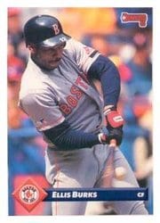 1993 Donruss Base Set Ellis Burks #33 card