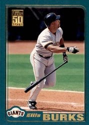 2001 Topps Base Set Ellis Burks #45 card