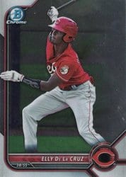 2022 Bowman Chrome Prospects Elly De La Cruz #BCP-224 card