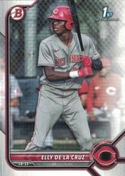 2022 Bowman Prospects Elly De La Cruz #BP-50 card