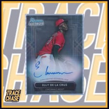 2022 Bowman Sterling Prospect Autographs Elly De LA Cruz #PA-ED card