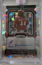 2023 Panini Prizm Potential Penmanship Elly De La Cruz #PP-EC card