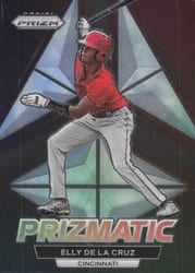 2023 Panini Prizm Prizmatic Elly De La Cruz #P11 card