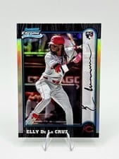 Elly De La Cruz 2024 Bowman Chrome 1999 Bowman Chrome 25th Anniversary card