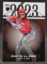 2024 Topps 2023 Greatest Hits Elly De La Cruz #23GH-25 card