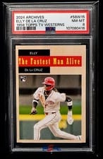 2024 Topps Archives 1958 Topps TV Westerns Elly De La Cruz #58W-15 card