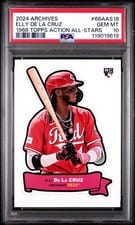 Elly De La Cruz 2024 Topps Archives 1968 Topps Action All-Stars card