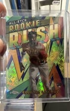 2024 Topps Chrome Logofractor Edition Chrome All-Etch Rookie Rush Elly De La Cruz #CERL-1 card