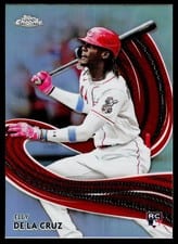 2024 Topps Chrome Strokes Elly De La Cruz #S-22 card