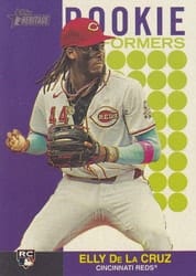 2024 Topps Heritage Rookie Performers Elly De La Cruz #RP-9 card
