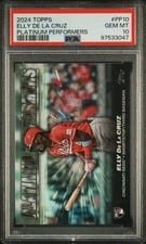 2024 Topps Platinum Performers Elly De La Cruz #PP-10 card