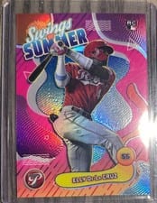 2024 Topps Pristine Swings Of Summer Elly De La Cruz #SS-1 card