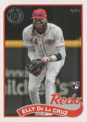 2024 Topps Update 1989 Topps Baseball 35th Anniversary Elly De La Cruz #89US-39 card