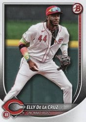 2025 Bowman Base Set Elly De La Cruz #44 card