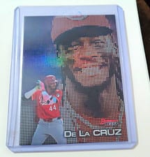 2025 Bowman's Best Pixel Portraits Elly De La Cruz #P-10 card