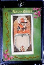 2025 Topps Allen & Ginter Allen & Ginter Mini Framed Relics Elly De La Cruz #MFR-ED card