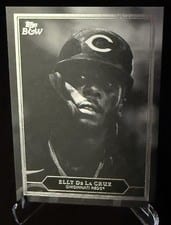 2025 Topps Black & White Prized Portraits Elly De La Cruz #PP6 card