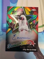 2025 Topps Chrome Future Stars Autographs Elly De La Cruz #FSA-ED card