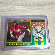 2025 Topps Heritage 1976 Player Icons Elly De La Cruz #76PI-25 card