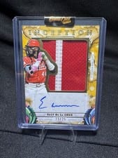 2025 Topps Inception Inception Autograph Jumbo Patch Elly De La Cruz #IAJP-ED card