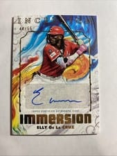 2025 Topps Inception Inception Immersion Autographs Elly De La Cruz #IIA-ED card