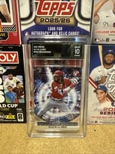 2025 Topps Pristine Precisionaries Elly De La Cruz #PR-35 card