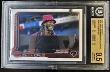 2025 Topps Real One Autographs Elly De La Cruz #150 card