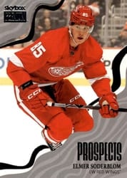 2022-23 SkyBox Metal Universe Skybox Premium Prospects Elmer Soderblom #PP-16 card