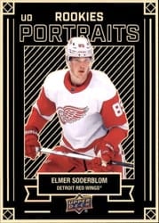 2022-23 Upper Deck UD Portraits Elmer Soderblom #P-46 card