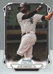 2019 Bowman Sterling Base Set Eloy Jimenez #BSR-70 card