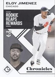2019 Panini Chronicles Base Set Eloy Jimenez #34 card