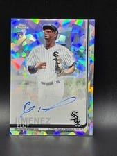2019 Topps Chrome Autographs Eloy Jimenez #EJ card