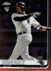 2019 Topps Chrome Base Set Eloy Jimenez #202 card