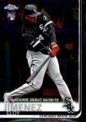 2019 Topps Chrome Update Base Set Eloy Jimenez #53 card