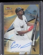 2019 Topps Finest Autographs Eloy Jimenez #FA-EJ card