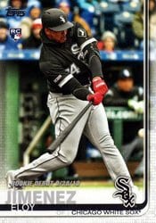 2019 Topps Update Base Set Eloy Jimenez #US243 card