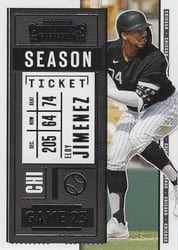 2020 Panini Contenders Base Set Eloy Jimenez #98 card