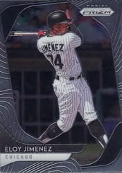 2020 Panini Prizm Base Set Eloy Jimenez #160 card