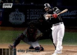 2020 Stadium Club Chrome Base Set Eloy Jimenez #300 card