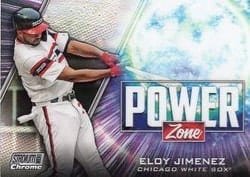 2020 Stadium Club Chrome Power Zone Eloy Jimenez #PZ-18 card