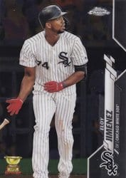 2020 Topps Chrome Base Set Eloy Jimenez #134 card