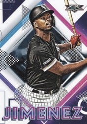 2020 Topps Fire Base Set Eloy Jimenez #139 card